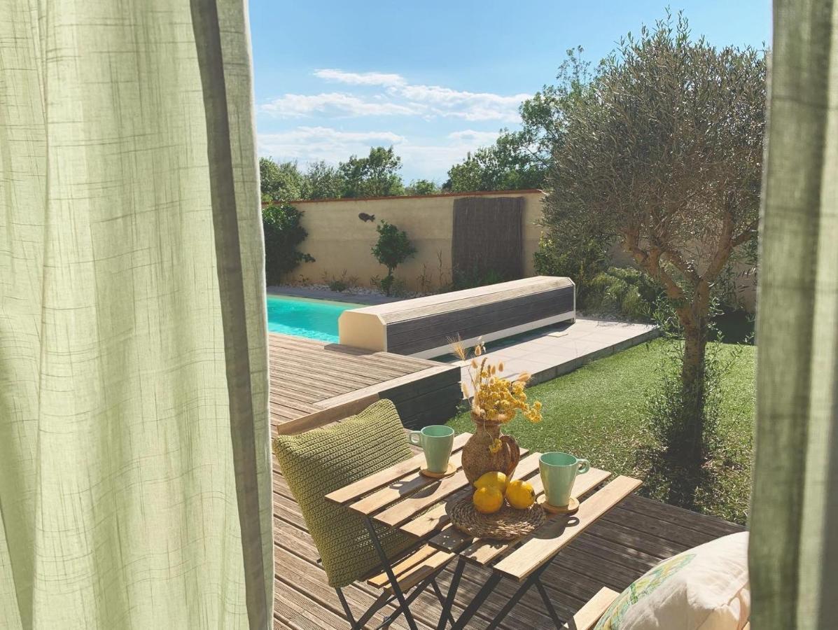 Le Petit Bali Spacieuse Villa Pour 8 Avec Piscine Saint-Cyprien Kültér fotó