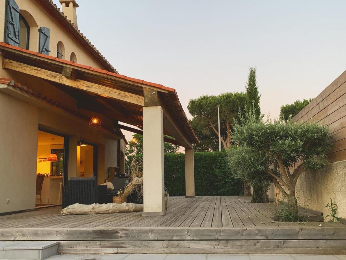 Le Petit Bali Spacieuse Villa Pour 8 Avec Piscine Saint-Cyprien Kültér fotó