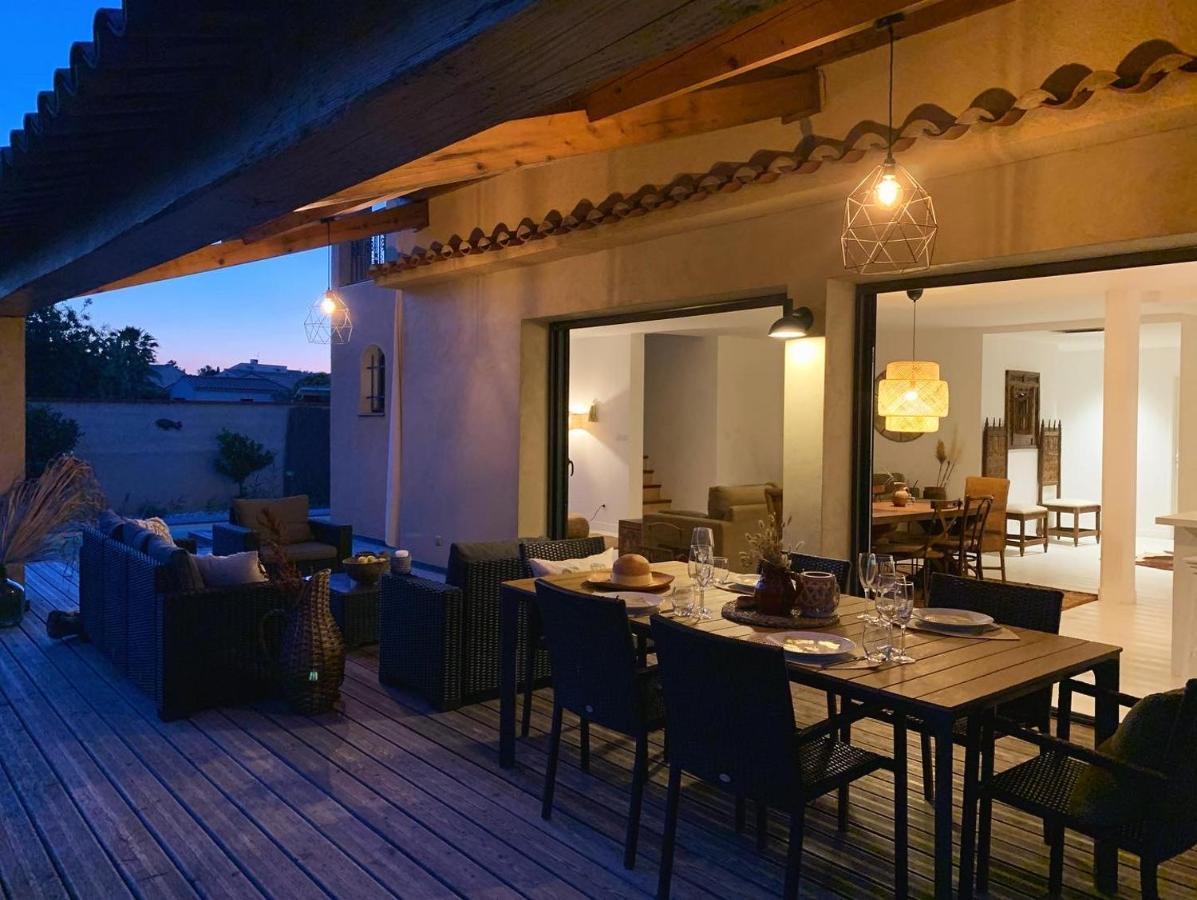 Le Petit Bali Spacieuse Villa Pour 8 Avec Piscine Saint-Cyprien Kültér fotó