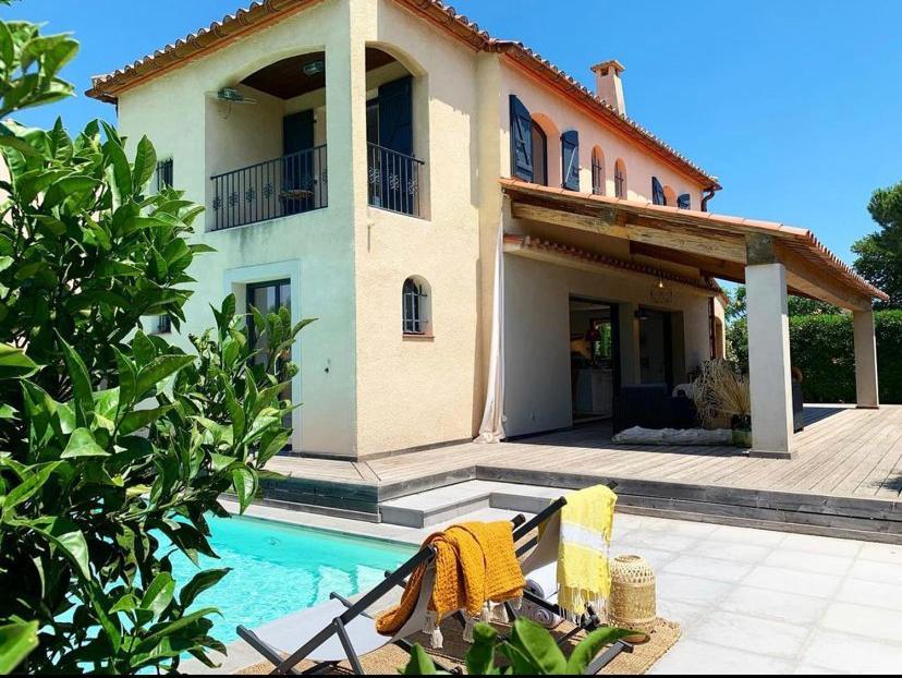 Le Petit Bali Spacieuse Villa Pour 8 Avec Piscine Saint-Cyprien Kültér fotó